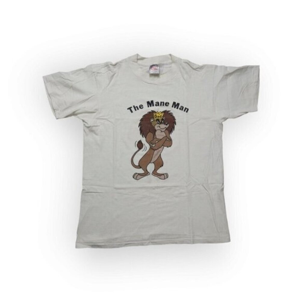 Vintage 90s The‎ Mane Man T Shirt Lion King Dad Mens XL Disney